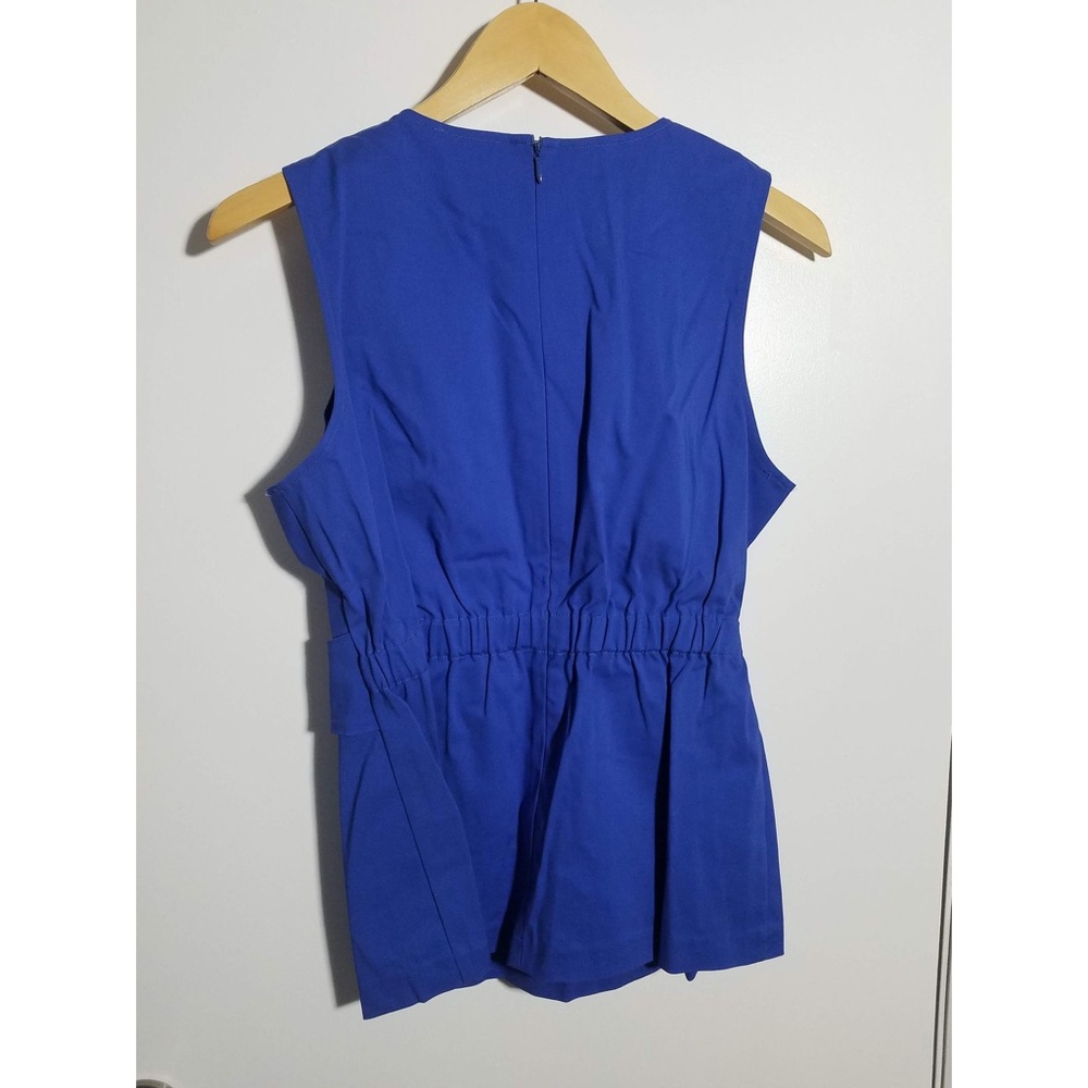 NWT Tyler Boe Erin Blouse, Blue (TB10) - Picture 3 of 3